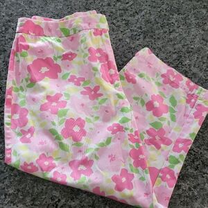 🛍️Floral Pink Women's Pants